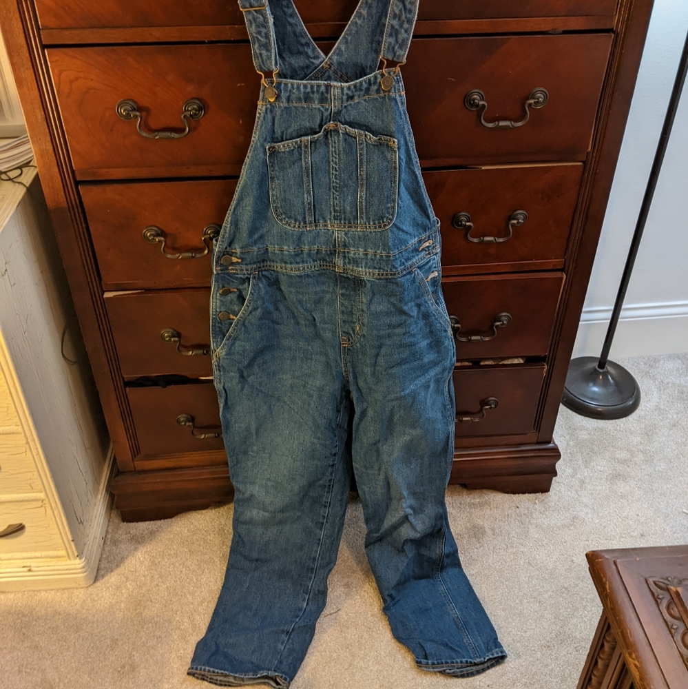 Old Navy Blue Denim Overalls